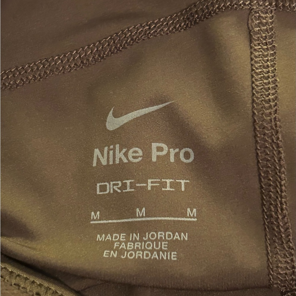 Nike Women's Dark Rose Athletic Shorts - Picture 2 of 7
